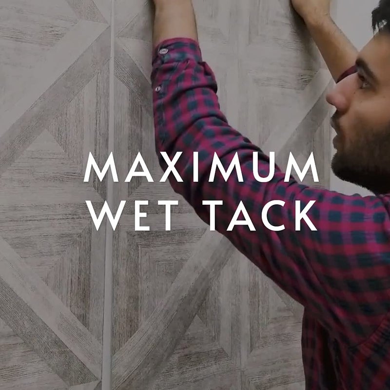 Roman Products 234 Heavy Duty Clear Wallpaper Adhesive, Strippable, 1-Gallon (280 Sq. Ft.) - Image 5